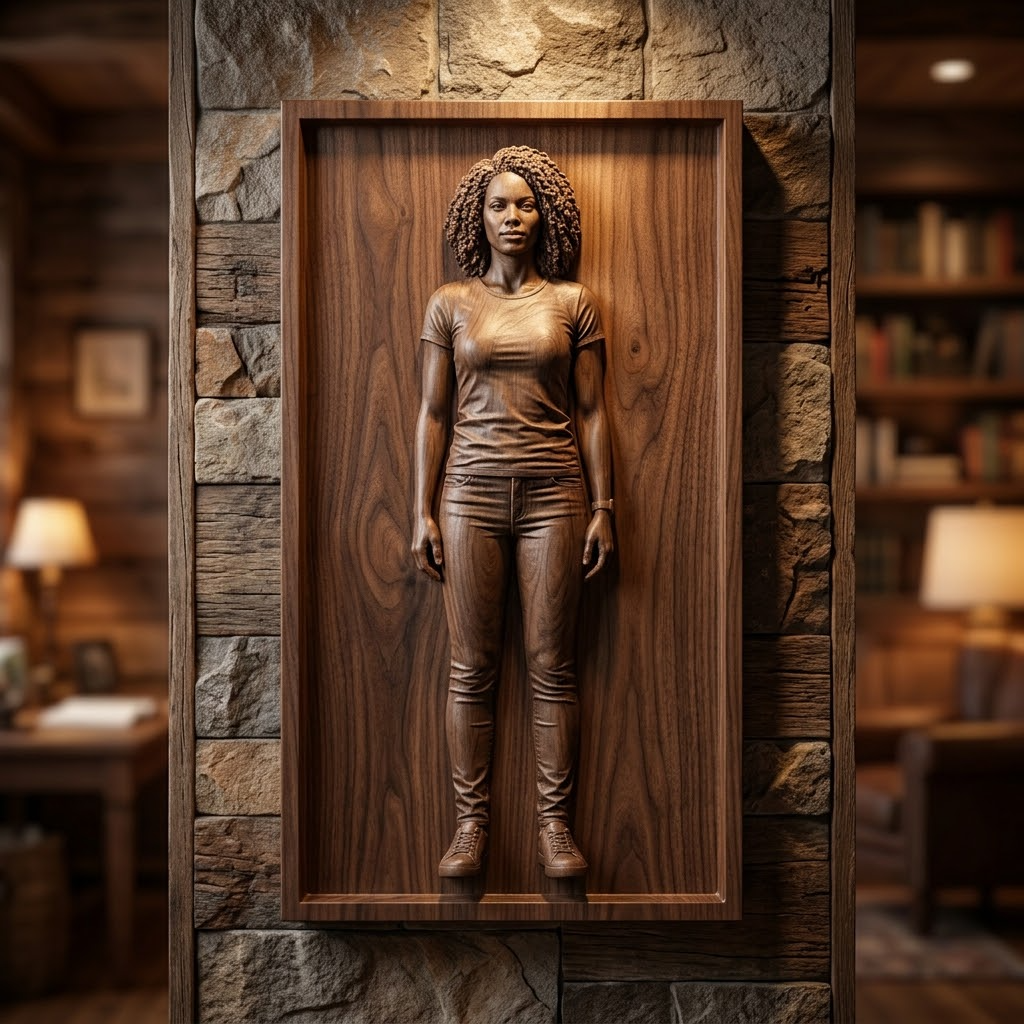Custom Full Body 3D Modeling Service, Photo to Sculpted Figure, Personalized Statue Print