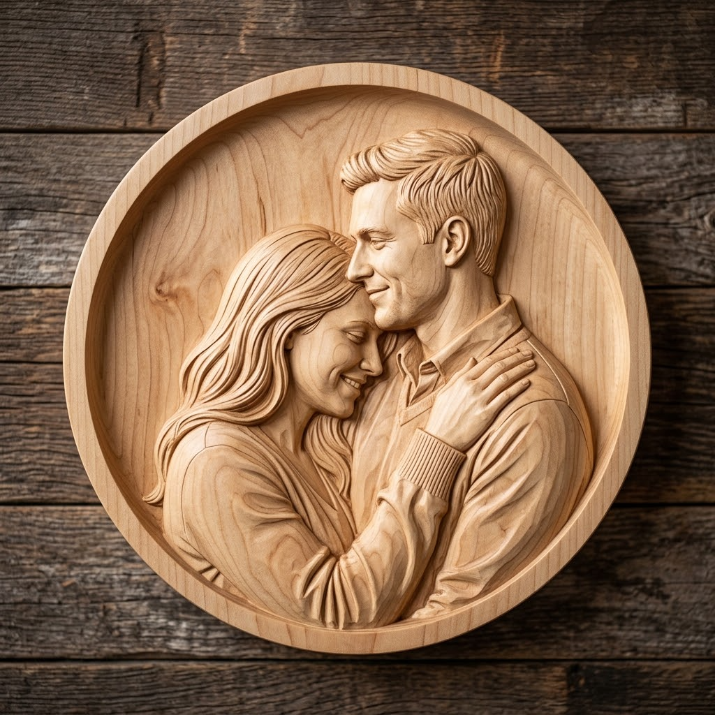 Custom Wedding Cake Topper 3D Modeling Service, Photo to Sculpted Couple Figurine