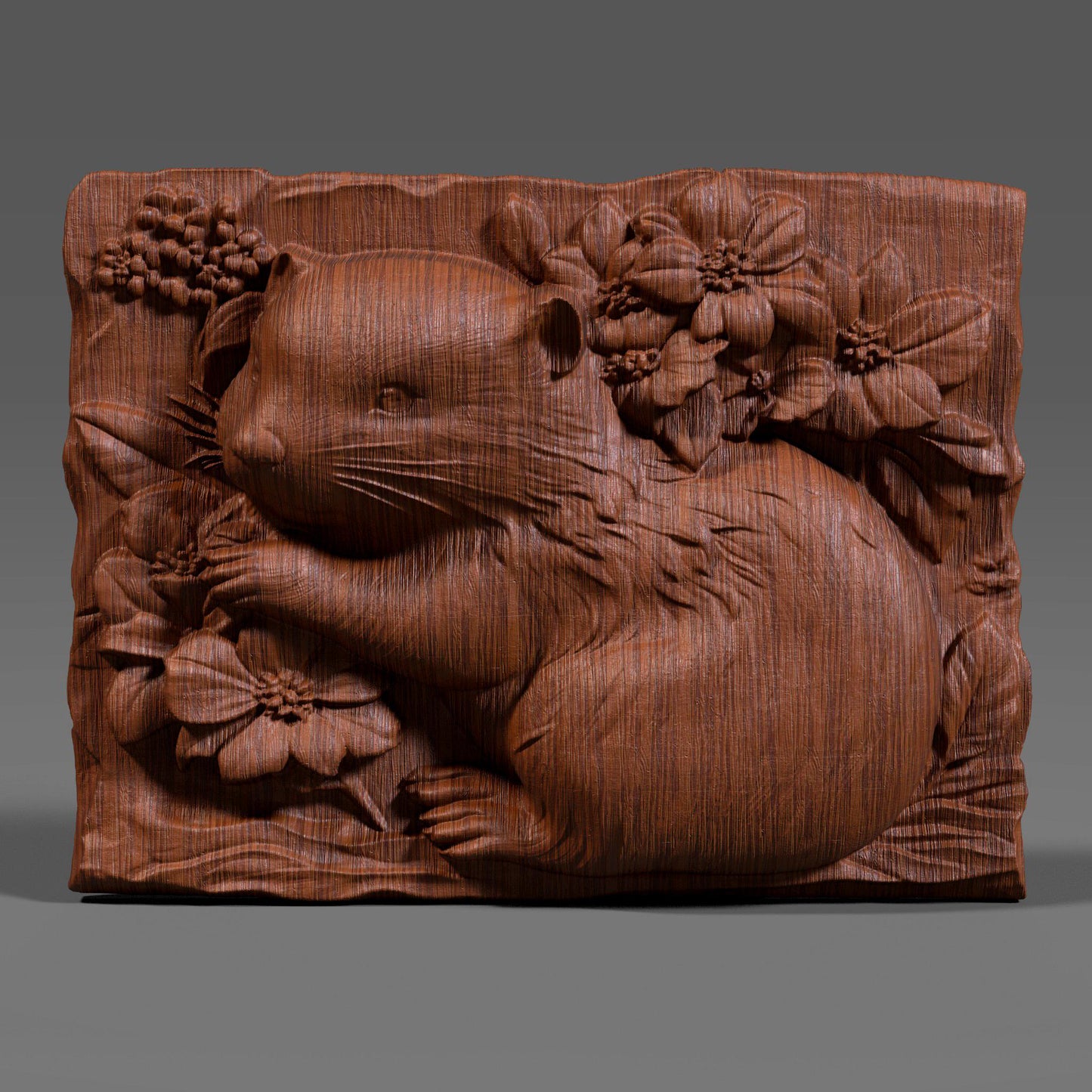 3D STL bas relief of a Canadian beaver chewing on a tree stump, designed for CNC carving, 3D printing, and laser engraving. As the national animal of Canada, the beaver is a proud symbol of resilience and heritage. Ideal for rustic wall art, patriotic gifts, and wildlife-themed decor. Suitable for wood, resin, or stone projects.