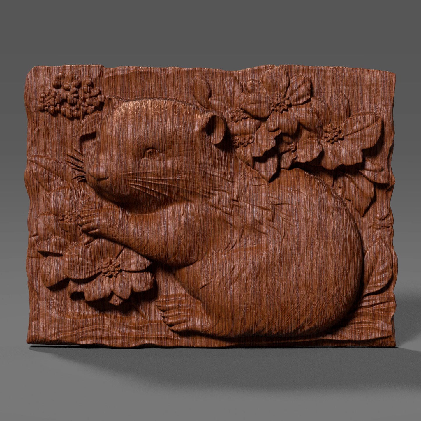 3D STL bas relief of a Canadian beaver chewing on a tree stump, designed for CNC carving, 3D printing, and laser engraving. As the national animal of Canada, the beaver is a proud symbol of resilience and heritage. Ideal for rustic wall art, patriotic gifts, and wildlife-themed decor. Suitable for wood, resin, or stone projects.
