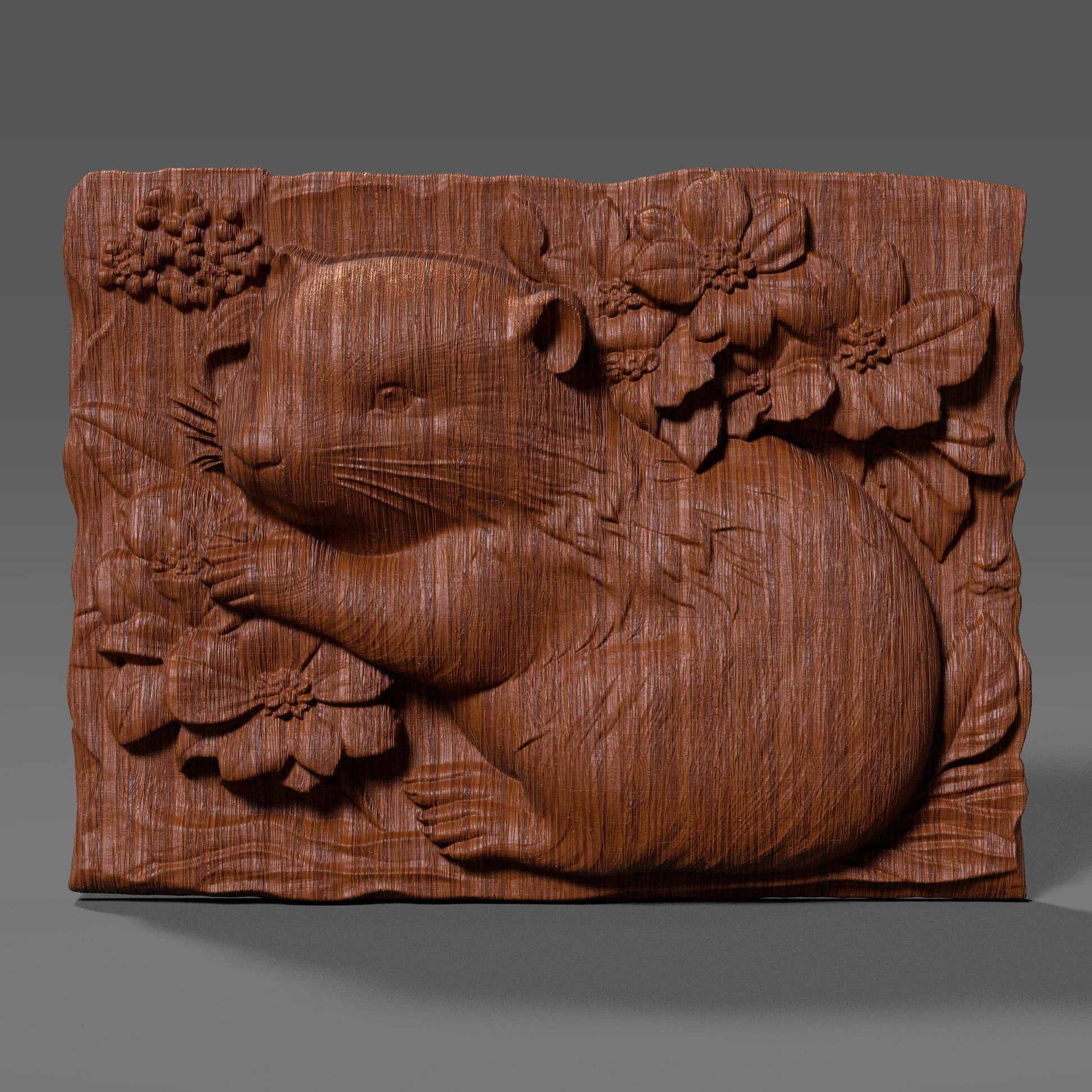 3D STL bas relief of a Canadian beaver chewing on a tree stump, designed for CNC carving, 3D printing, and laser engraving. As the national animal of Canada, the beaver is a proud symbol of resilience and heritage. Ideal for rustic wall art, patriotic gifts, and wildlife-themed decor. Suitable for wood, resin, or stone projects.