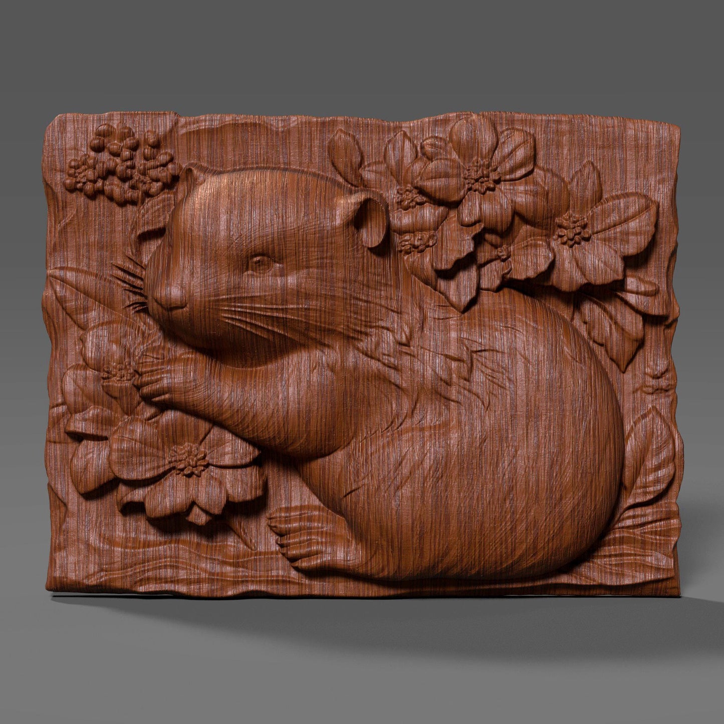 3D STL bas relief of a Canadian beaver chewing on a tree stump, designed for CNC carving, 3D printing, and laser engraving. As the national animal of Canada, the beaver is a proud symbol of resilience and heritage. Ideal for rustic wall art, patriotic gifts, and wildlife-themed decor. Suitable for wood, resin, or stone projects.