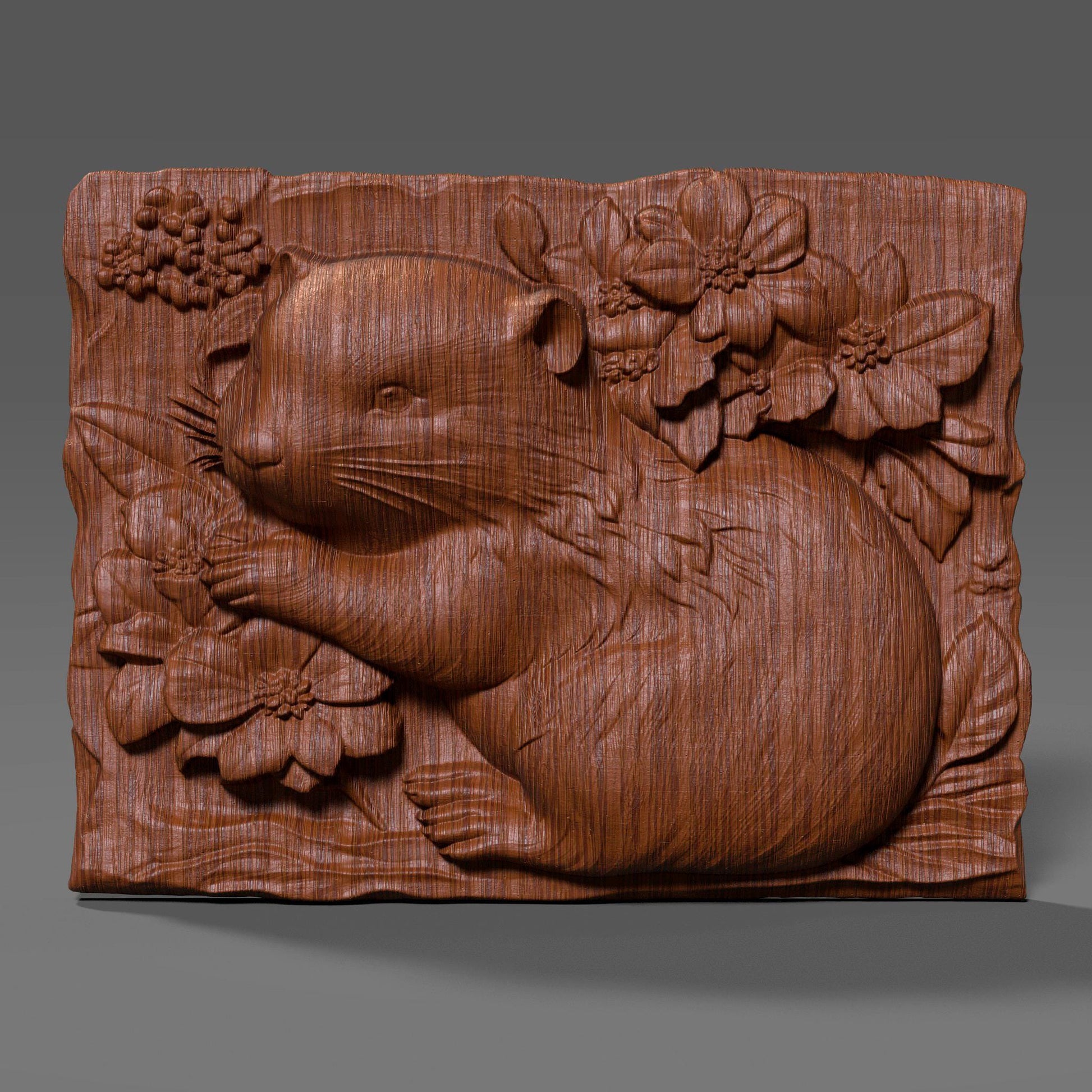 3D STL bas relief of a Canadian beaver chewing on a tree stump, designed for CNC carving, 3D printing, and laser engraving. As the national animal of Canada, the beaver is a proud symbol of resilience and heritage. Ideal for rustic wall art, patriotic gifts, and wildlife-themed decor. Suitable for wood, resin, or stone projects.