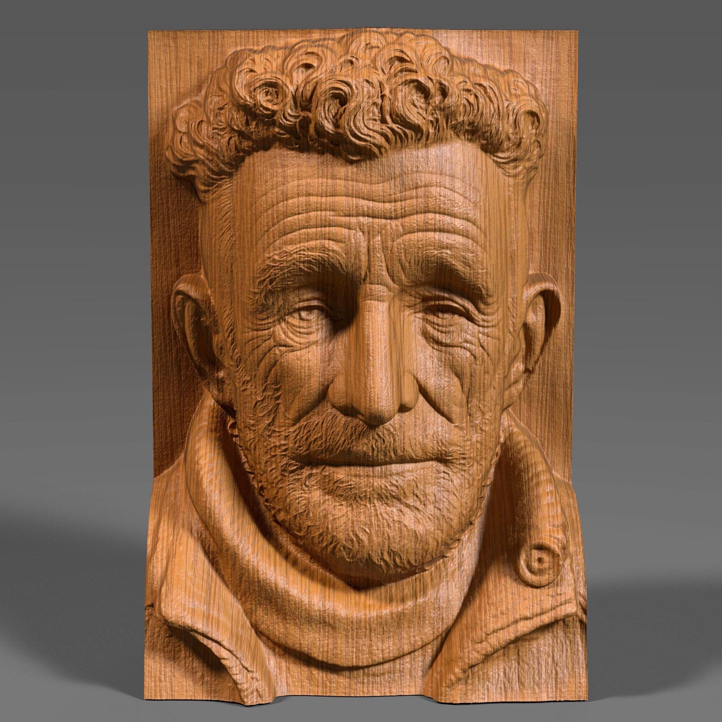 Transform your photo into a stunning 3D bas-relief portrait with exceptional realism and handcrafted detail. Each piece is digitally sculpted to capture natural facial expressions, textures, and depth, perfect for CNC carving, 3D printing, or wall art creation. This premium service converts your image into a high-quality STL file ready for carving or printing, ideal as a personalized gift, memorial artwork, or fine art home decor piece.