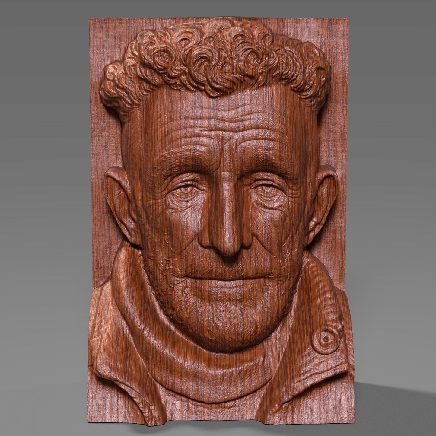 Transform your photo into a stunning 3D bas-relief portrait with exceptional realism and handcrafted detail. Each piece is digitally sculpted to capture natural facial expressions, textures, and depth, perfect for CNC carving, 3D printing, or wall art creation. This premium service converts your image into a high-quality STL file ready for carving or printing, ideal as a personalized gift, memorial artwork, or fine art home decor piece.