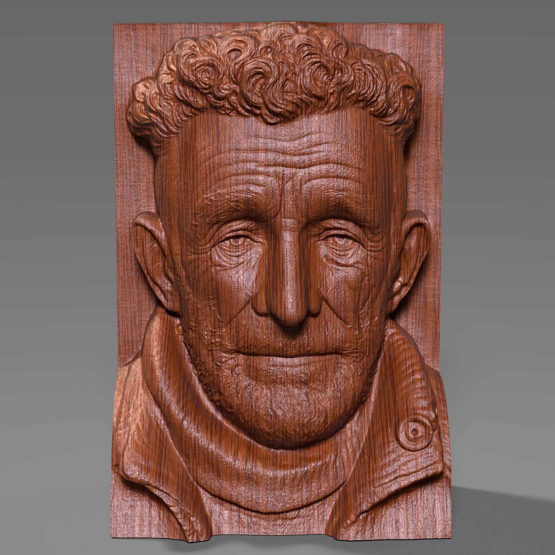 Transform your photo into a stunning 3D bas-relief portrait with exceptional realism and handcrafted detail. Each piece is digitally sculpted to capture natural facial expressions, textures, and depth, perfect for CNC carving, 3D printing, or wall art creation. This premium service converts your image into a high-quality STL file ready for carving or printing, ideal as a personalized gift, memorial artwork, or fine art home decor piece.