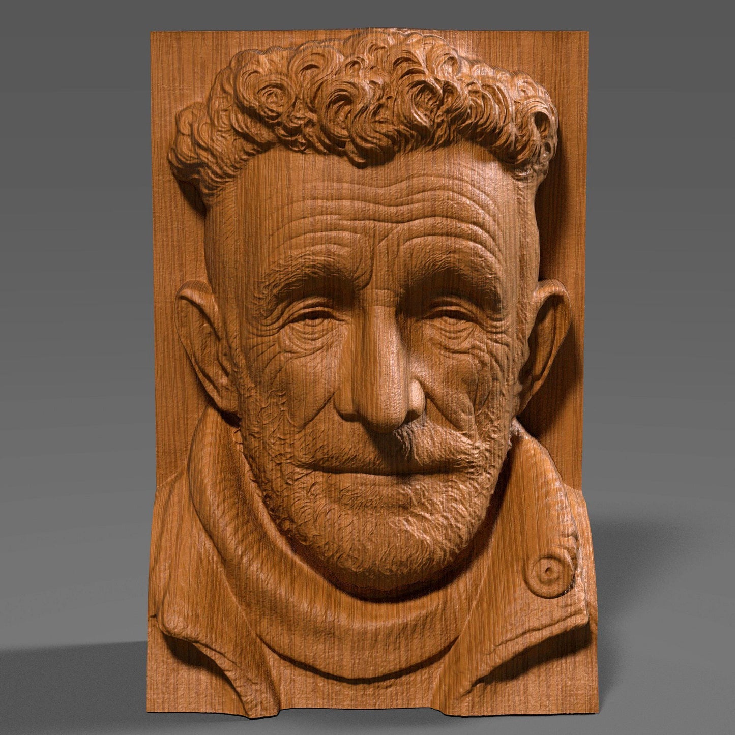 Transform your photo into a stunning 3D bas-relief portrait with exceptional realism and handcrafted detail. Each piece is digitally sculpted to capture natural facial expressions, textures, and depth, perfect for CNC carving, 3D printing, or wall art creation. This premium service converts your image into a high-quality STL file ready for carving or printing, ideal as a personalized gift, memorial artwork, or fine art home decor piece.