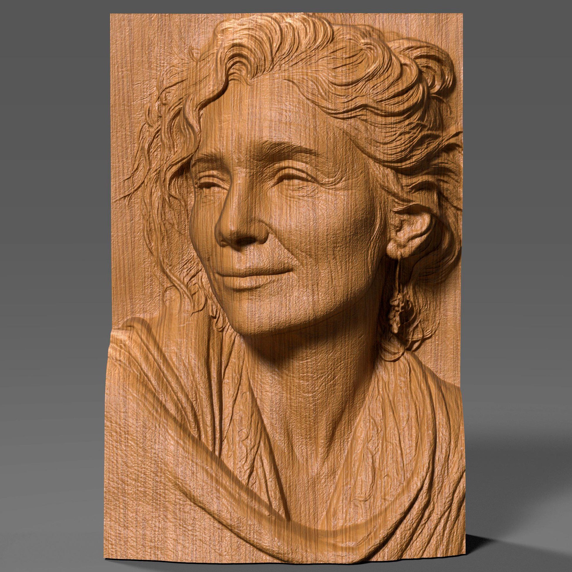 Transform your photo into a stunning 3D bas-relief portrait with exceptional realism and handcrafted detail. Each piece is digitally sculpted to capture natural facial expressions, textures, and depth, perfect for CNC carving, 3D printing, or wall art creation. This premium service converts your image into a high-quality STL file ready for carving or printing, ideal as a personalized gift, memorial artwork, or fine art home decor piece.