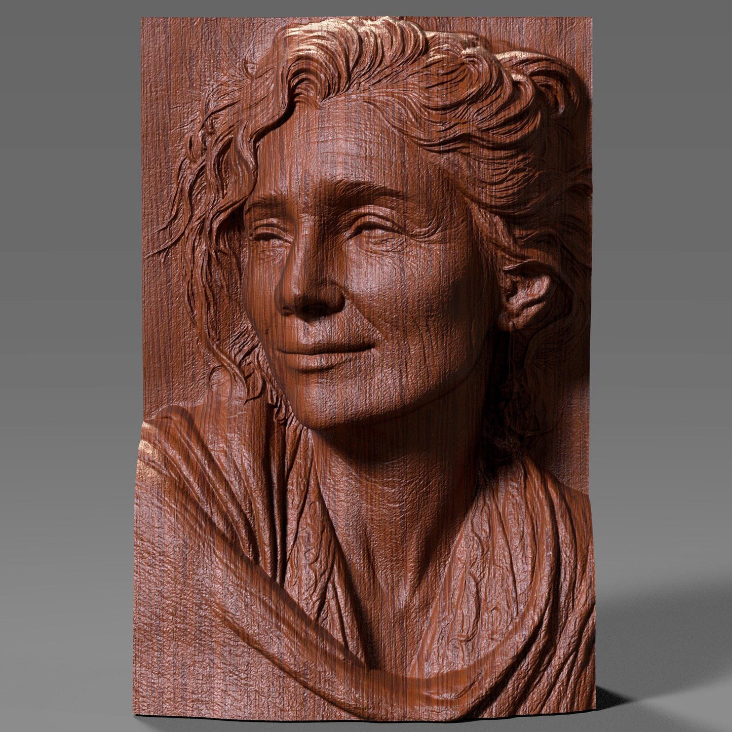 Transform your photo into a stunning 3D bas-relief portrait with exceptional realism and handcrafted detail. Each piece is digitally sculpted to capture natural facial expressions, textures, and depth, perfect for CNC carving, 3D printing, or wall art creation. This premium service converts your image into a high-quality STL file ready for carving or printing, ideal as a personalized gift, memorial artwork, or fine art home decor piece.