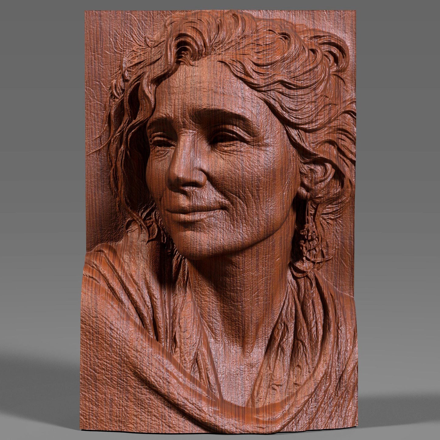 Transform your photo into a stunning 3D bas-relief portrait with exceptional realism and handcrafted detail. Each piece is digitally sculpted to capture natural facial expressions, textures, and depth, perfect for CNC carving, 3D printing, or wall art creation. This premium service converts your image into a high-quality STL file ready for carving or printing, ideal as a personalized gift, memorial artwork, or fine art home decor piece.