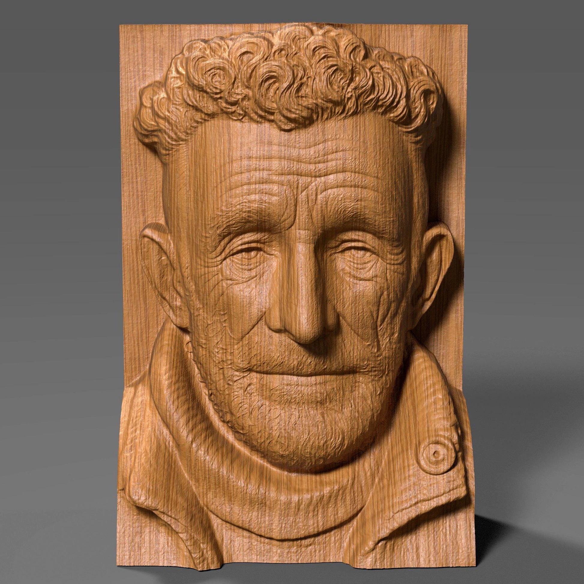 Transform your photo into a stunning 3D bas-relief portrait with exceptional realism and handcrafted detail. Each piece is digitally sculpted to capture natural facial expressions, textures, and depth, perfect for CNC carving, 3D printing, or wall art creation. This premium service converts your image into a high-quality STL file ready for carving or printing, ideal as a personalized gift, memorial artwork, or fine art home decor piece.