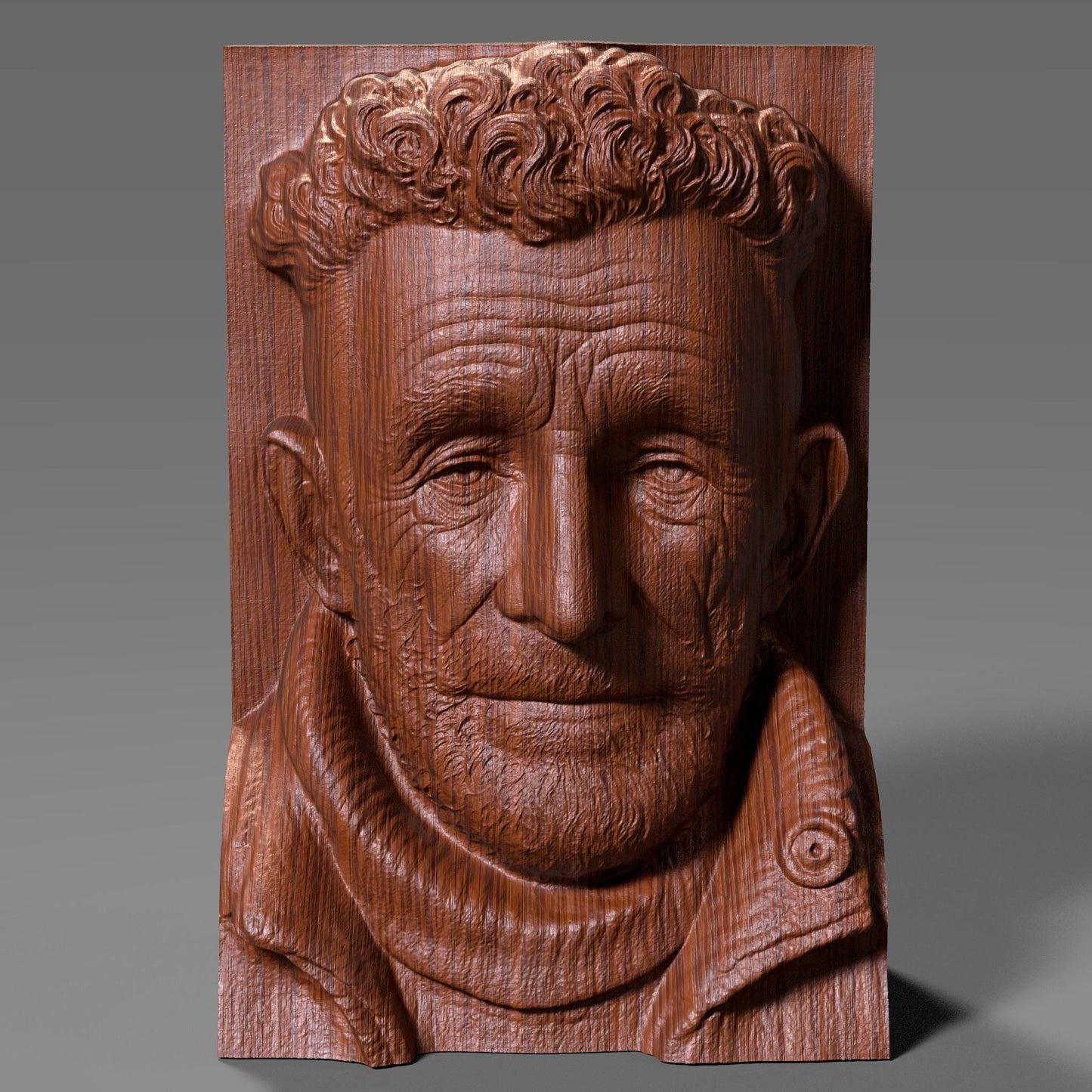 Transform your photo into a stunning 3D bas-relief portrait with exceptional realism and handcrafted detail. Each piece is digitally sculpted to capture natural facial expressions, textures, and depth, perfect for CNC carving, 3D printing, or wall art creation. This premium service converts your image into a high-quality STL file ready for carving or printing, ideal as a personalized gift, memorial artwork, or fine art home decor piece.