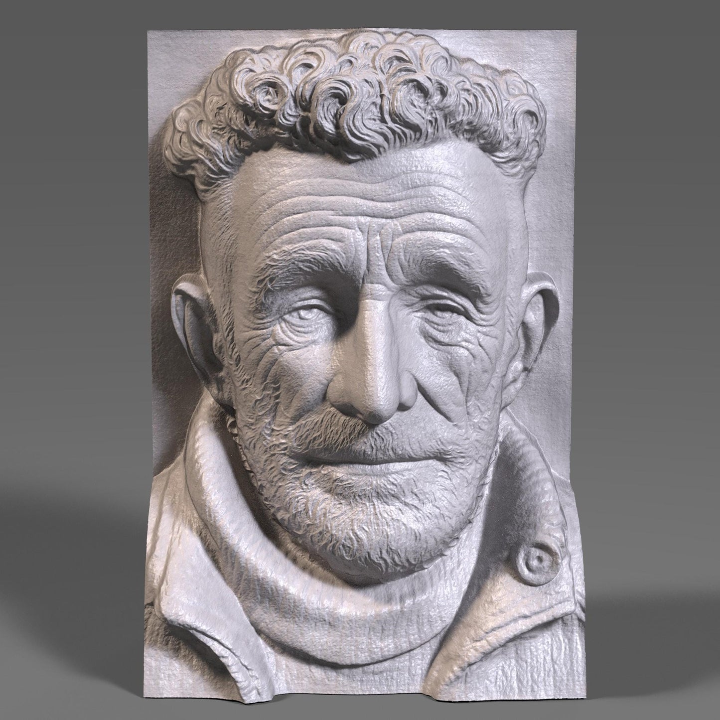 Transform your photo into a stunning 3D bas-relief portrait with exceptional realism and handcrafted detail. Each piece is digitally sculpted to capture natural facial expressions, textures, and depth, perfect for CNC carving, 3D printing, or wall art creation. This premium service converts your image into a high-quality STL file ready for carving or printing, ideal as a personalized gift, memorial artwork, or fine art home decor piece.