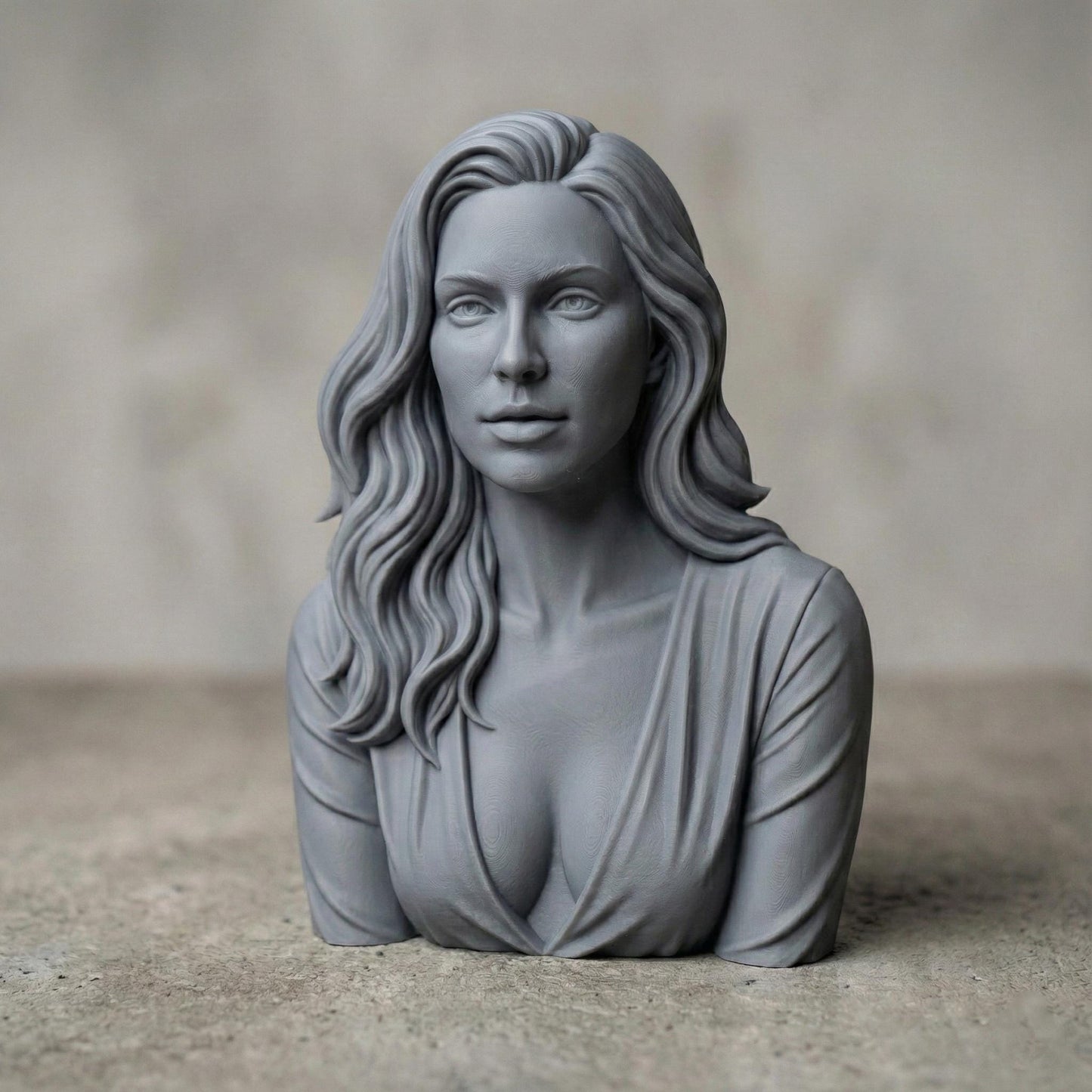 Custom 3D Bas Relief Portrait Personalized STL File (Digital Download) Valentines Day Gift