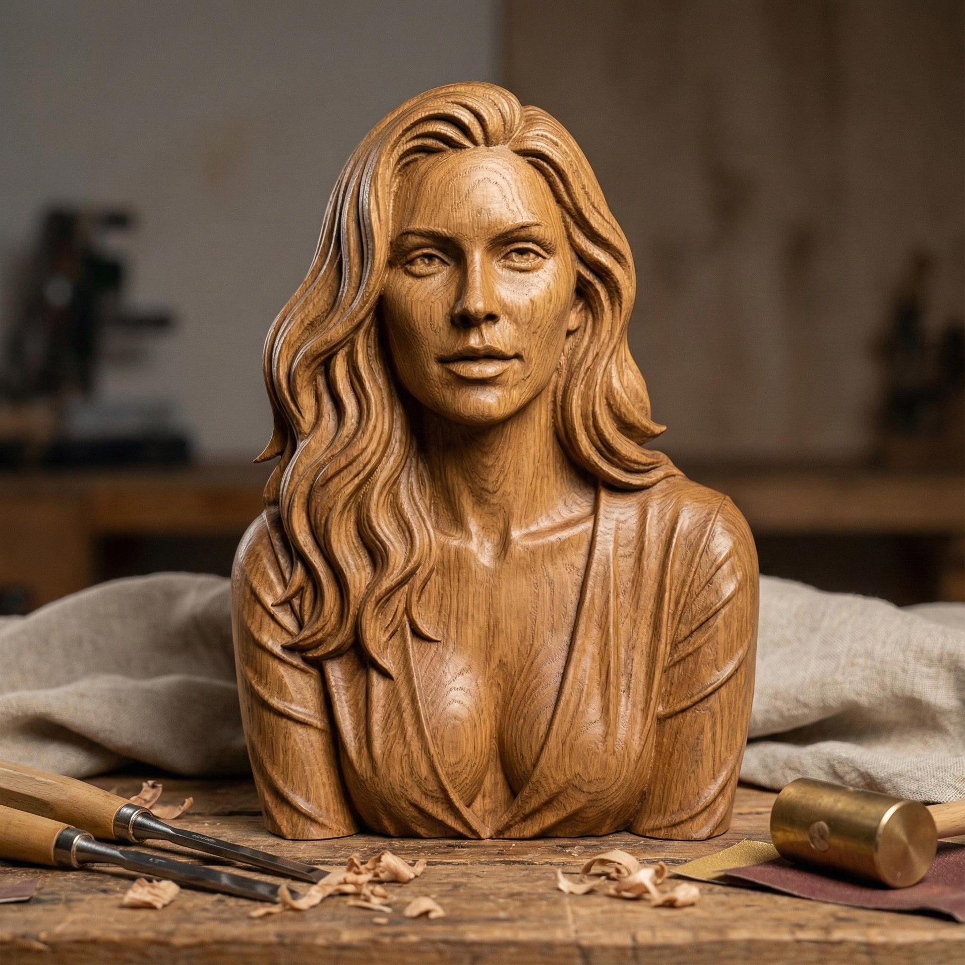 Transform your photo into a stunning 3D bas-relief portrait with exceptional realism and handcrafted detail. Each piece is digitally sculpted to capture natural facial expressions, textures, and depth, perfect for CNC carving, 3D printing, or wall art creation. This premium service converts your image into a high-quality STL file ready for carving or printing, ideal as a personalized gift, memorial artwork, or fine art home decor piece.