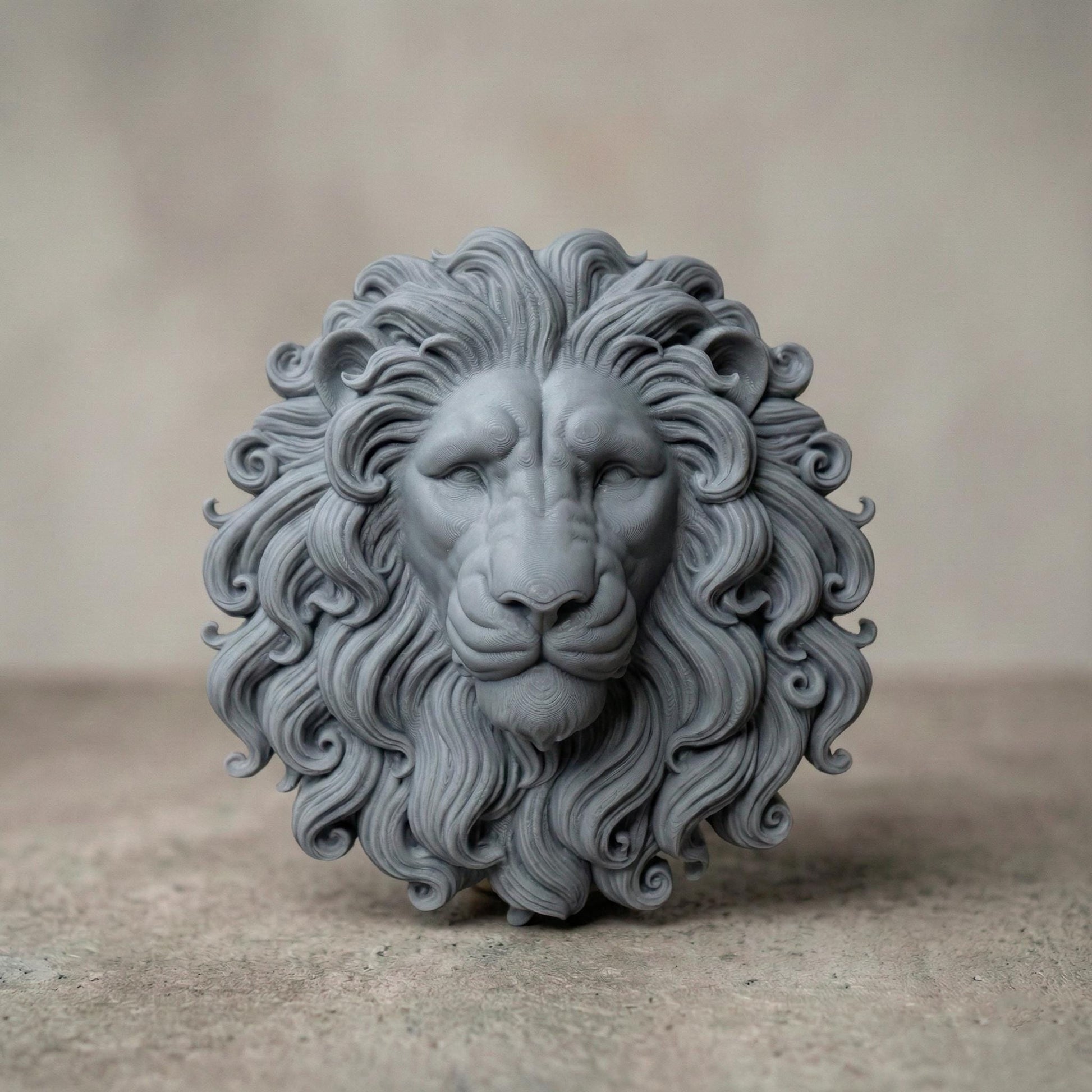 A powerful 3D bas-relief carving of a regal lion’s head with a majestic flowing mane, symbolizing strength, courage, and royalty. Perfect for CNC wood carving, laser engraving, or 3D printing in resin, stone, or walnut finishes. Ideal as bold wall art decor for offices, lodges, or home interiors with a jungle or safari theme. This lion design evokes leadership and bravery—ideal for summer statement pieces or patriotic displays for Independence Day (United States).