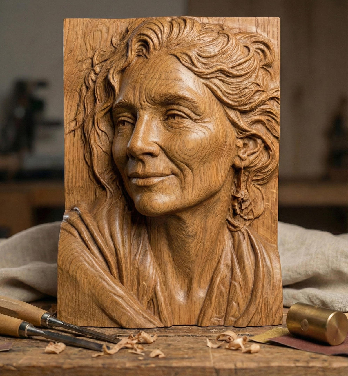 Transform your photo into a stunning 3D bas-relief portrait with exceptional realism and handcrafted detail. Each piece is digitally sculpted to capture natural facial expressions, textures, and depth, perfect for CNC carving, 3D printing, or wall art creation. This premium service converts your image into a high-quality STL file ready for carving or printing, ideal as a personalized gift, memorial artwork, or fine art home decor piece.