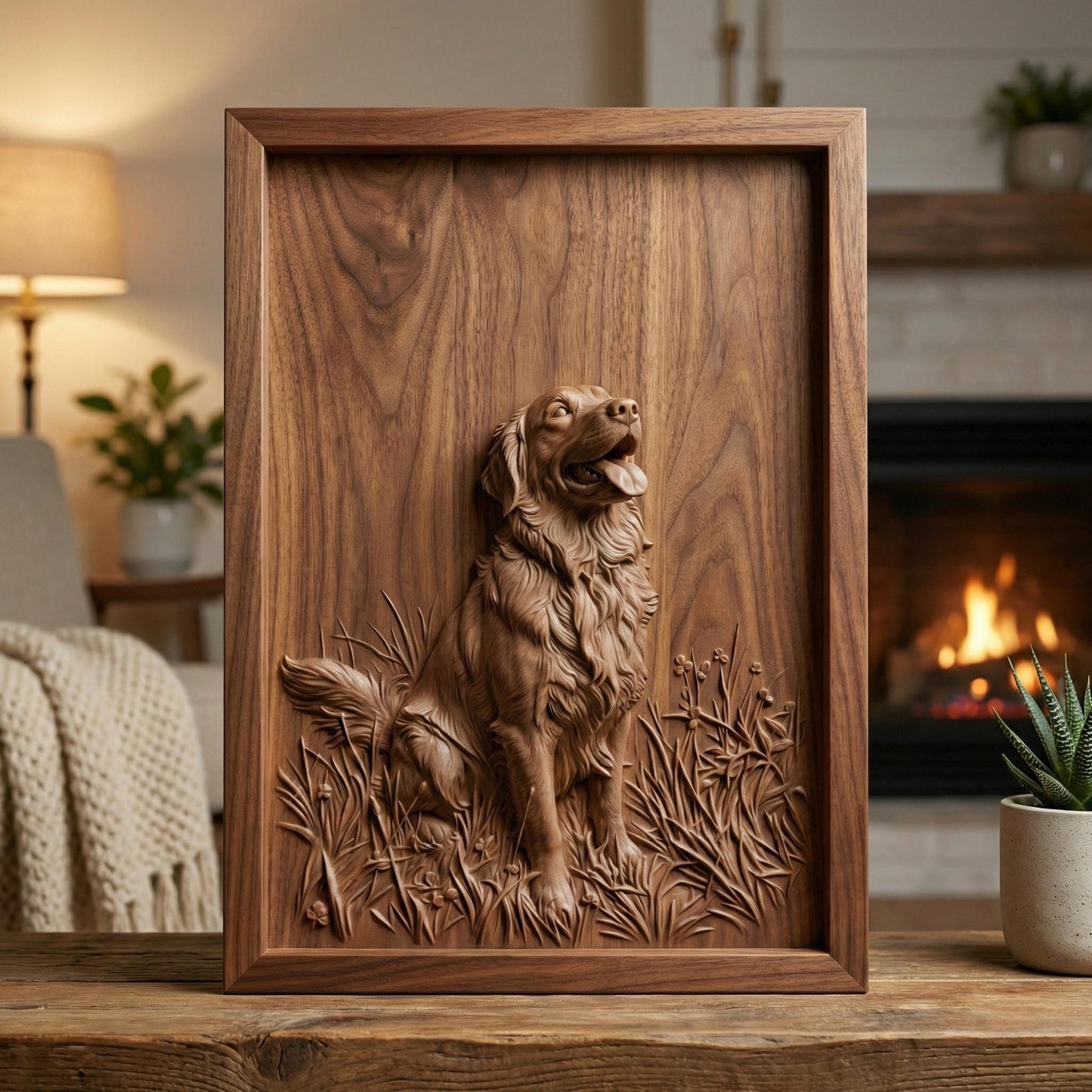 Custom 3D Pet Portrait | Bas Relief STL Model (Digital Download)