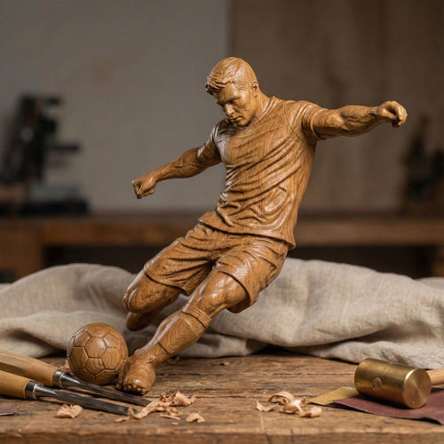 Soccer Inside Foot Bicycle Kick 3D Model | CNC, Laser, 3D Print (Digital Download)