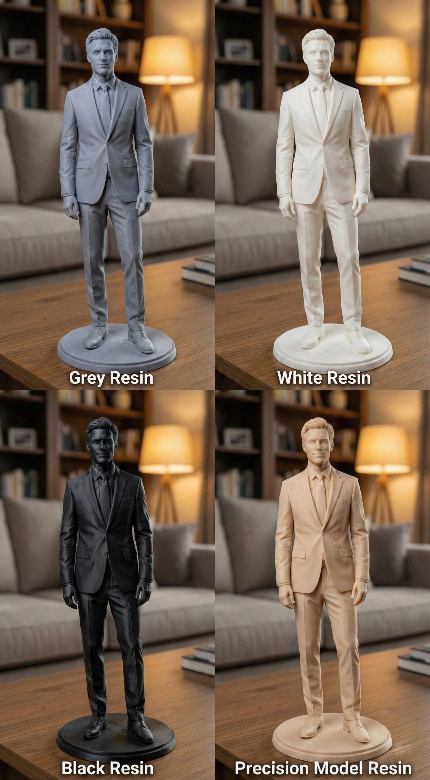 Custom Pet 3D Figurine | Personalized Resin Sculpture