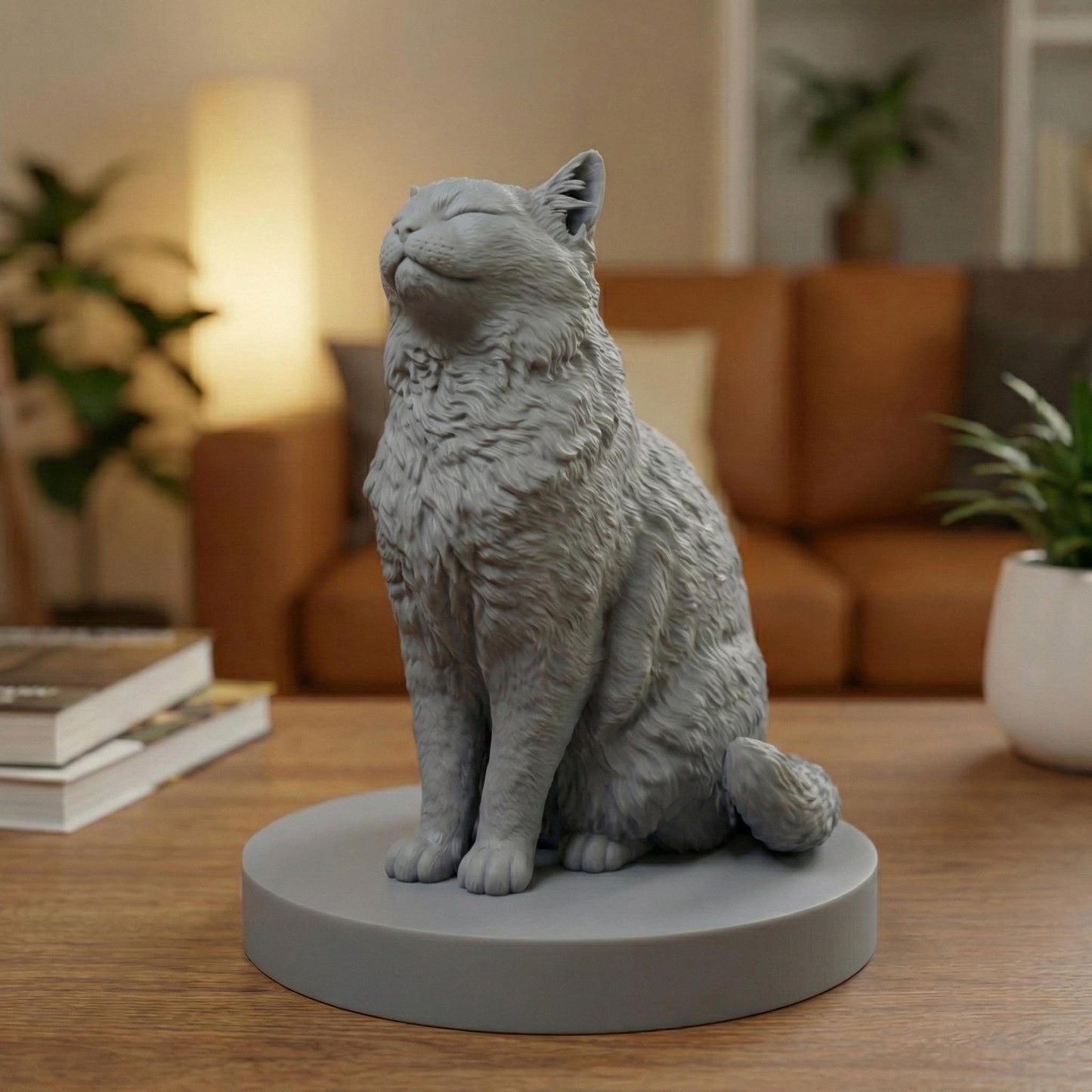 Custom Pet 3D Figurine | Personalized Resin Sculpture