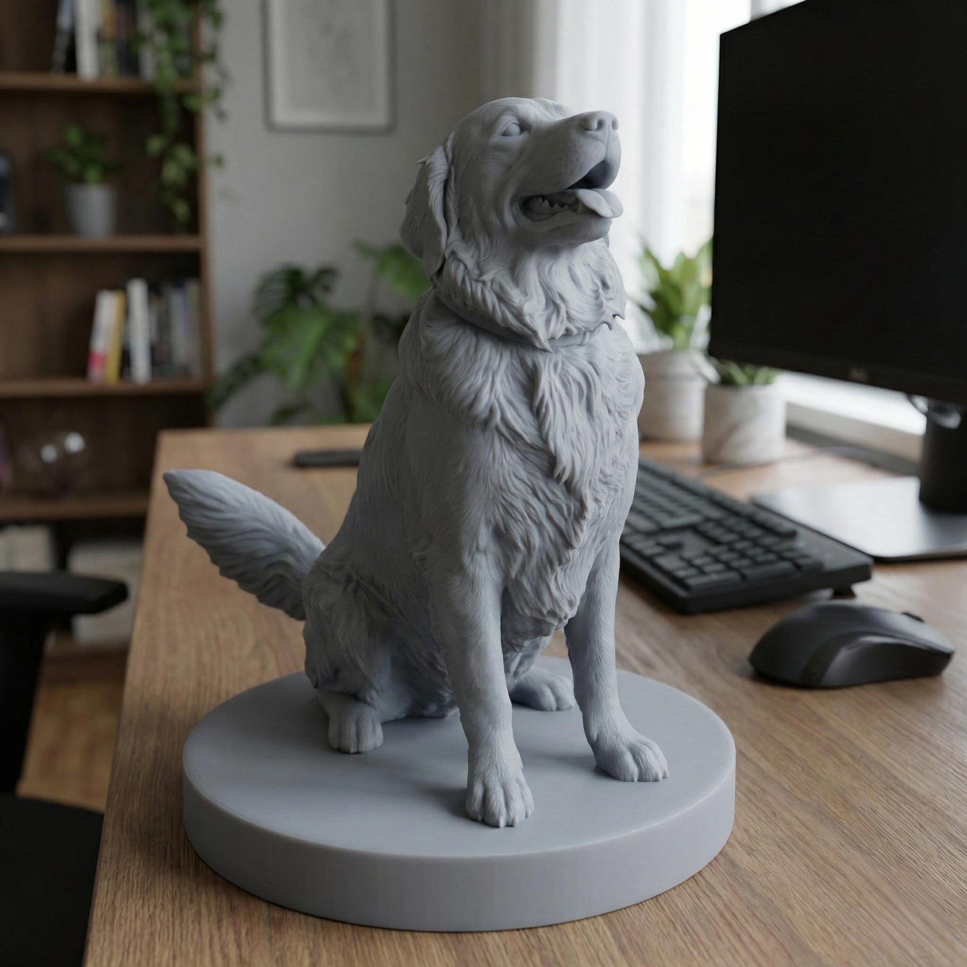 Custom Pet 3D Figurine | Personalized Resin Sculpture