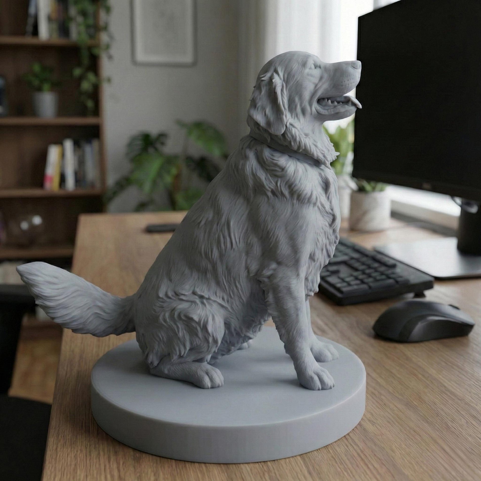 Custom Pet 3D Figurine | Personalized Resin Sculpture
