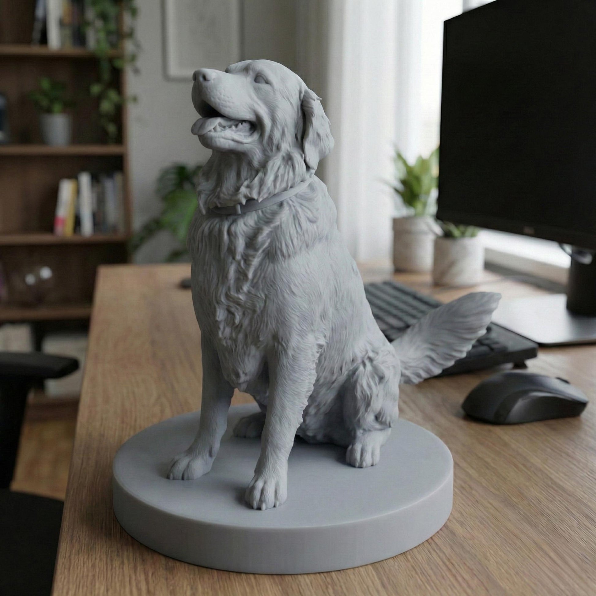 Custom Pet 3D Figurine | Personalized Resin Sculpture