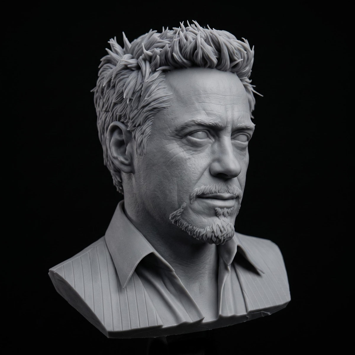 Custom 3D Head Model STL for 3D Printing