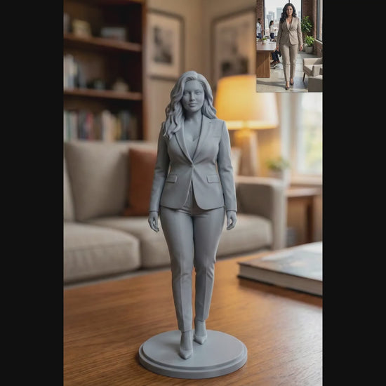 Custom Full-Body 3D Figurine from Photo : Realistic Resin Sculpture | Made to Order