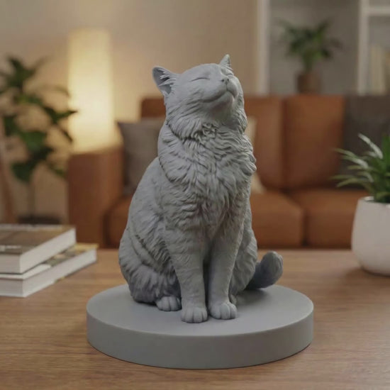 Custom  Pet 3D Figurine | Personalized Resin Sculpture